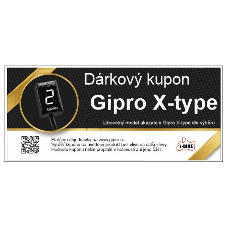 Dárkový poukaz na Gipro X-type