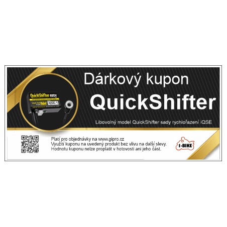 Dárkový kupon na QuickShifter